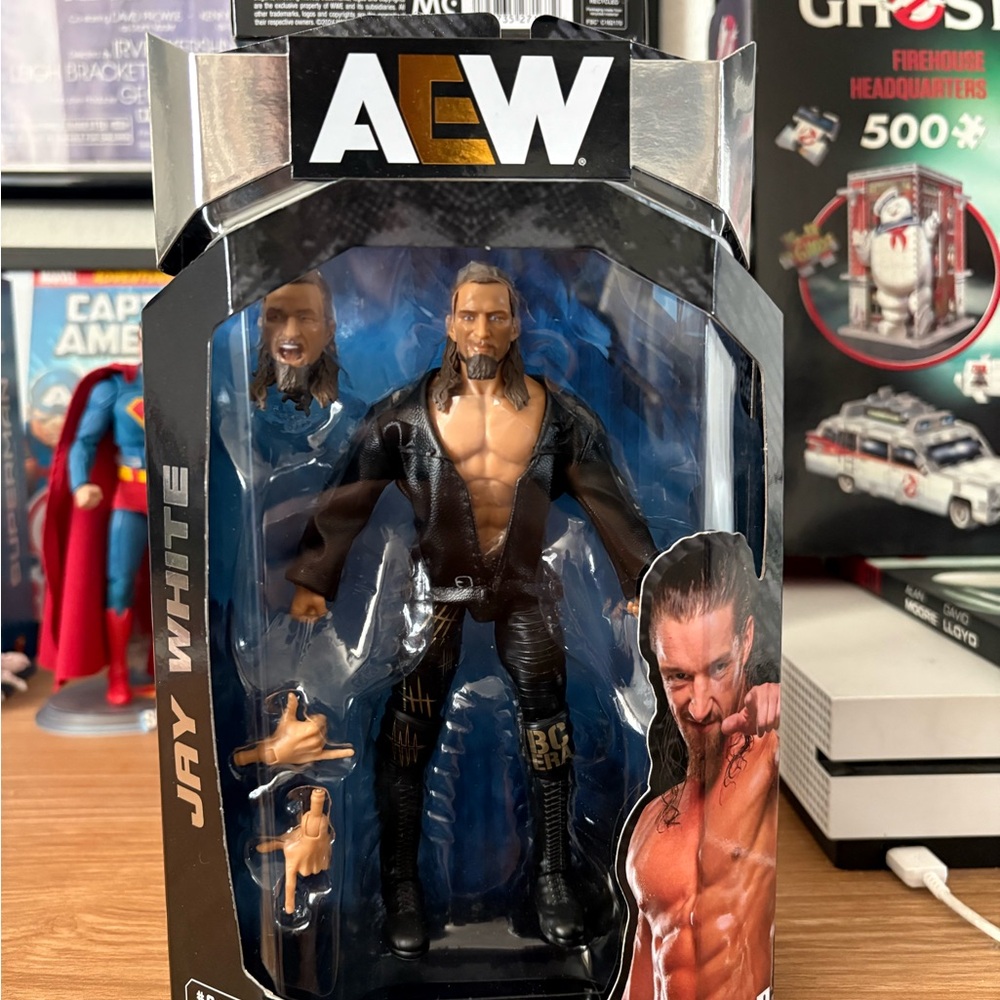 AEW Jay White Action Figure - Black